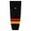 Athletic Knit HS2100-295 Lightweight Pro Hockey Socks - Black/Red/Gold - Primary
