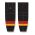 Athletic Knit HS2100-295 Lightweight Pro Hockey Socks - Black/Red/Gold - Front