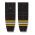 Athletic Knit HS2100-345 Lightweight Pro Hockey Socks - Black/Tuscan Gold/White - Front