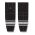 Athletic Knit HS2100-854 Lightweight Pro Hockey Socks - Black/Grey - Front