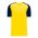 A1375 Apparel Short Sleeve Shirt - Maize/Navy - Front