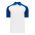 A1815 Apparel Polo Shirt - White/Royal - Front