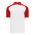 A1815 Apparel Polo Shirt - White/Red - Front