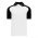 A1815 Apparel Polo Shirt - White/Black - Front