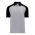 A1815 Apparel Polo Shirt - Heather Grey/Black - Front