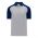 A1815 Apparel Polo Shirt - Heather Grey/Navy - Front