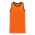 B1325 League Basketball Jersey - Orange/Black - Front
