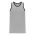 B1325 League Basketball Jersey - Grey/Black - Front