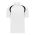 Athletic Knit A1820-222 Apparel Polo Shirt - White/Black - Primary