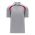 Athletic Knit A1820-923 Apparel Polo Shirt - Heather Grey/Red - Primary