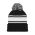 Athletic Knit A1830-221 Hockey Toque - Black And White - Primary