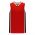 B1715 Pro Basketball Jersey - Red/Black/White - Front