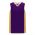 B1715 Pro Basketball Jersey - Purple/Gold/White - Front
