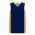 B1715 Pro Basketball Jersey - Navy/White/Gold - Front