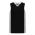B1715 Pro Basketball Jersey - Black/Grey/White - Front