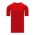 BA1343 One Button Baseball Jersey - Red/White - Front
