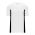 BA1343 One Button Baseball Jersey - White/Black - Front