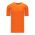 BA1343 One Button Baseball Jersey - Orange/White - Front