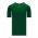 BA1343 One Button Baseball Jersey - Dark Green/White - Front