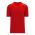 BA1344 Two Button Baseball Jersey - Red/White - Front