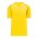 BA1344 Two Button Baseball Jersey - Maize/Black - Front