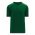 BA1344 Two Button Baseball Jersey - Dark Green/White - Front