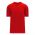 BA1347 Two Button Baseball Jersey - Red - Front