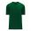 BA1347 Two Button Baseball Jersey - Dark Green - Front