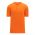 BA1347 Two Button Baseball Jersey - Orange - Front