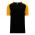 BA1375 Pullover Baseball Jersey - Black/Gold - Front