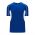 BA1745 One Button Baseball Jersey - Royal/White - Front