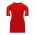 BA1745 One Button Baseball Jersey - Red/White - Front