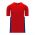 BA1763 One Button Baseball Jersey - Red/Royal/White - Front
