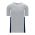 BA1763 One Button Baseball Jersey - Grey/Navy/White - Front