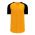 BA1875 Full Button Baseball Jersey - Gold/Black - Front