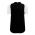 BA1875 Full Button Baseball Jersey - Black/White - Front