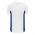 BA1890 Full Button Baseball Jersey - White/Royal - Front
