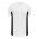 BA1890 Full Button Baseball Jersey - White/Black - Front