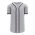 BA5500 Full Button Baseball Jersey - Atlanta Grey/Navy/Red - Front
