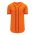 BA5500 Full Button Baseball Jersey - San Fransisco Orange/Black - Front