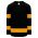 H550B Pro Hockey Jersey - Boston Winter Classic Black - Front