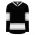 H550B Pro Hockey Jersey - New 1988 La Black - Front