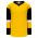 H550B Pro Hockey Jersey - 2018 Pittsburgh 3rd Gold - Front
