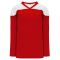 H6100 League Hockey Jersey - Red/White - Front