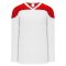 H6100 League Hockey Jersey - White/Red - Front