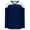 H6100 League Hockey Jersey - Navy/White - Front
