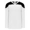 H6100 League Hockey Jersey - White/Black - Front
