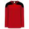 H6100 League Hockey Jersey - Red/Black - Front