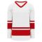H6400 League Hockey Jersey - White/Red - Front