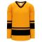 H6400 League Hockey Jersey - Gold/Black - Front